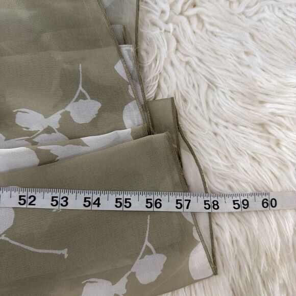 Frank Lyman Design Olive and White Floral Maxi Dress size 4 NWT - Picture 4 of 8